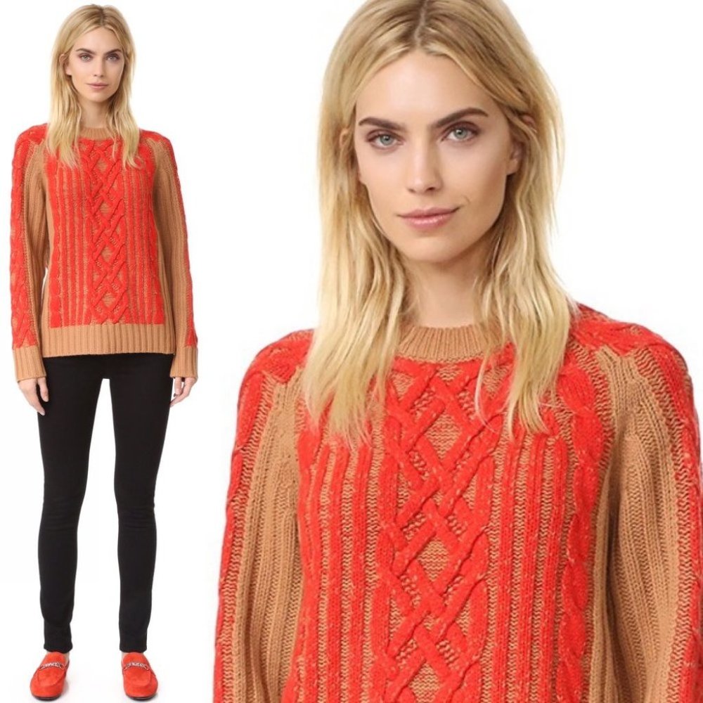 Rag & Bone Lorraine Wool Pullover Sweater Small